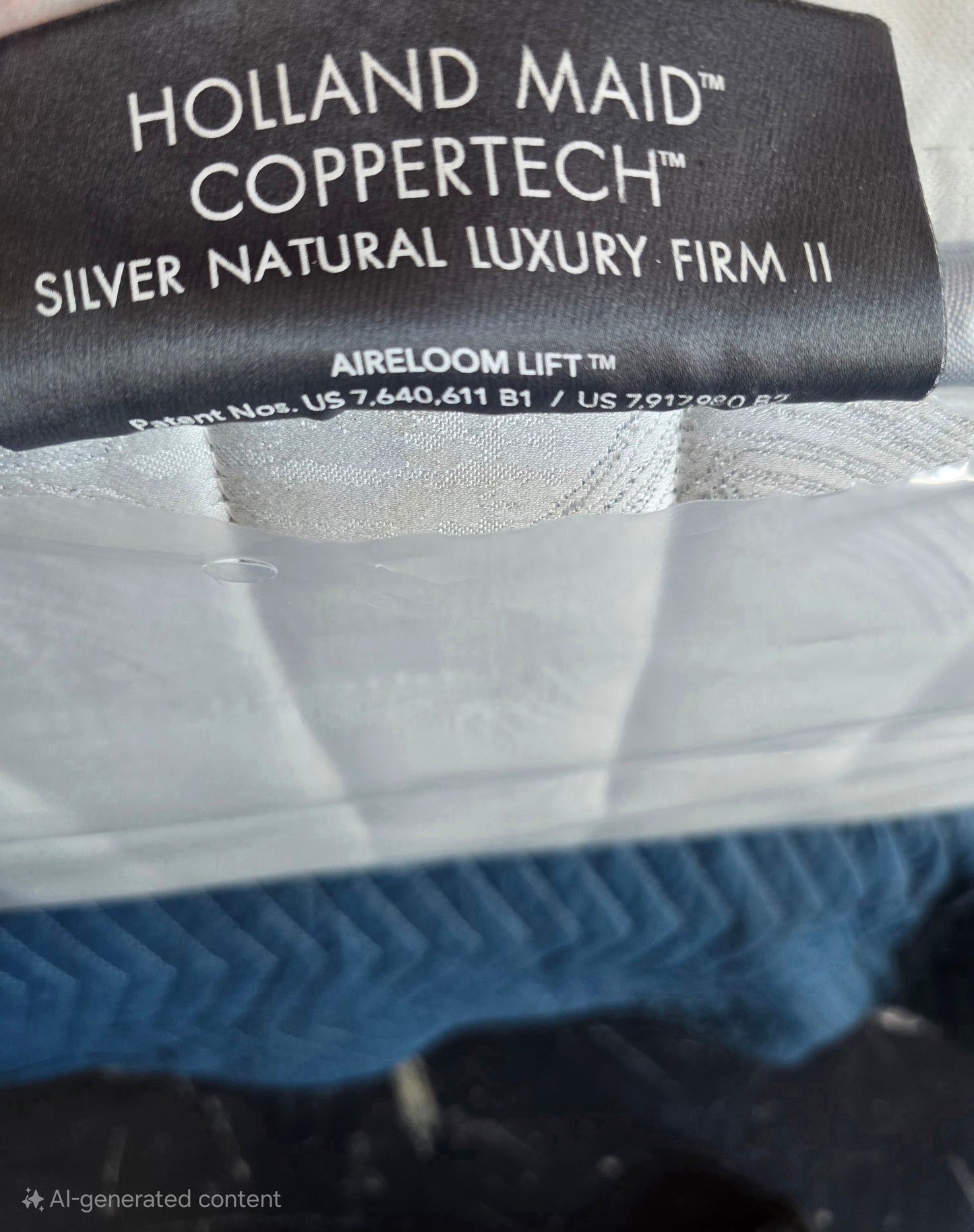 Aireloom Vitagenic Holland Maid Silver ll 14.5" Natural Luxury Firm CAL-KING