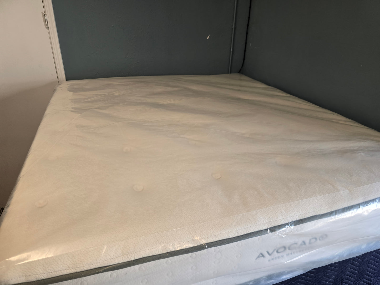 Avocado Green Mattress No pillow top Standard King/ Cal-King