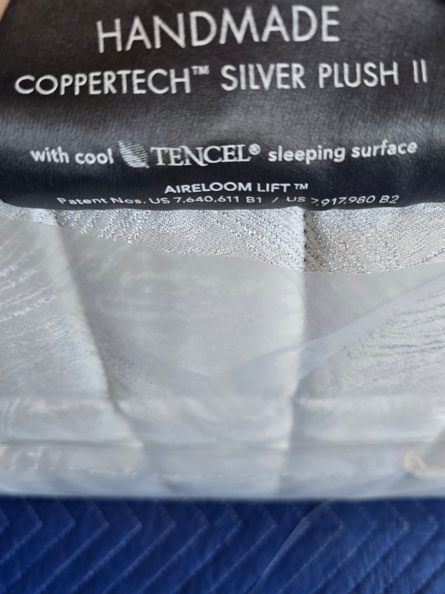Aireloom Vitagenic Handmade CopperTech Silver ll 13.5" Plush KING SIZE Mattress