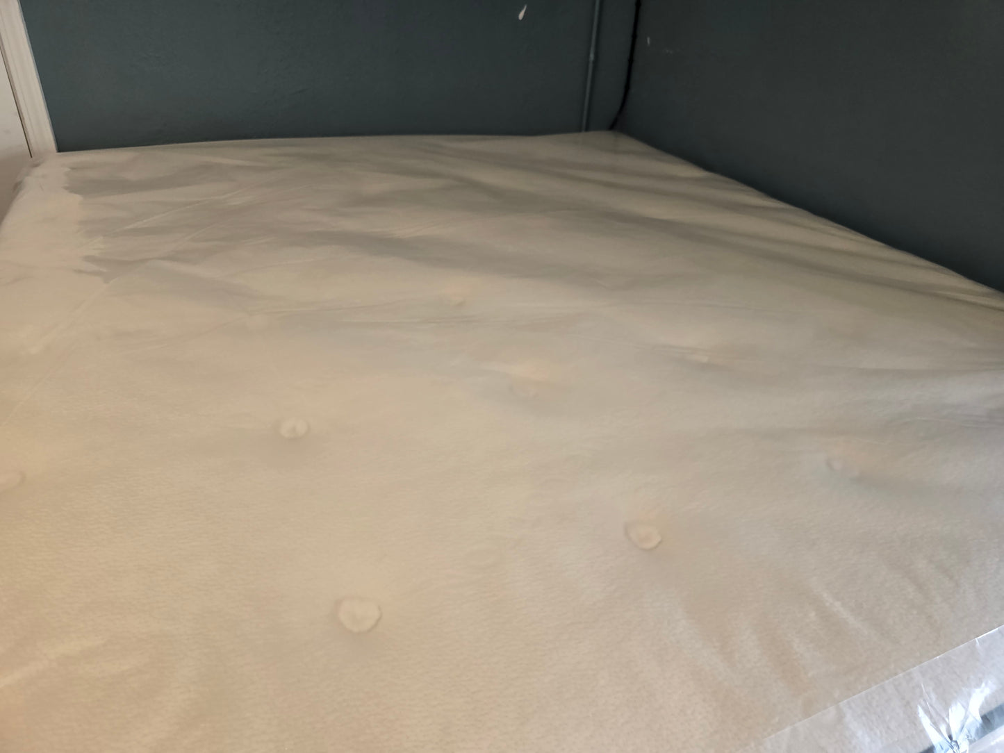 Avocado Green Mattress No pillow top Standard King/ Cal-King