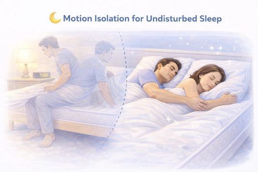 🌙 Motion Isolation for Undisturbed Sleep
