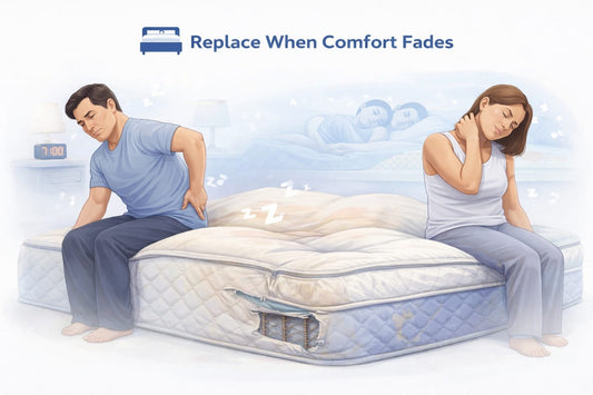🛏️ Replace When Comfort Fades