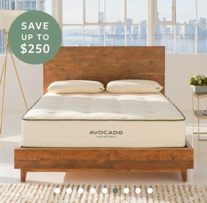 Avocado Green Mattress Medium Standard King/ Cal-King