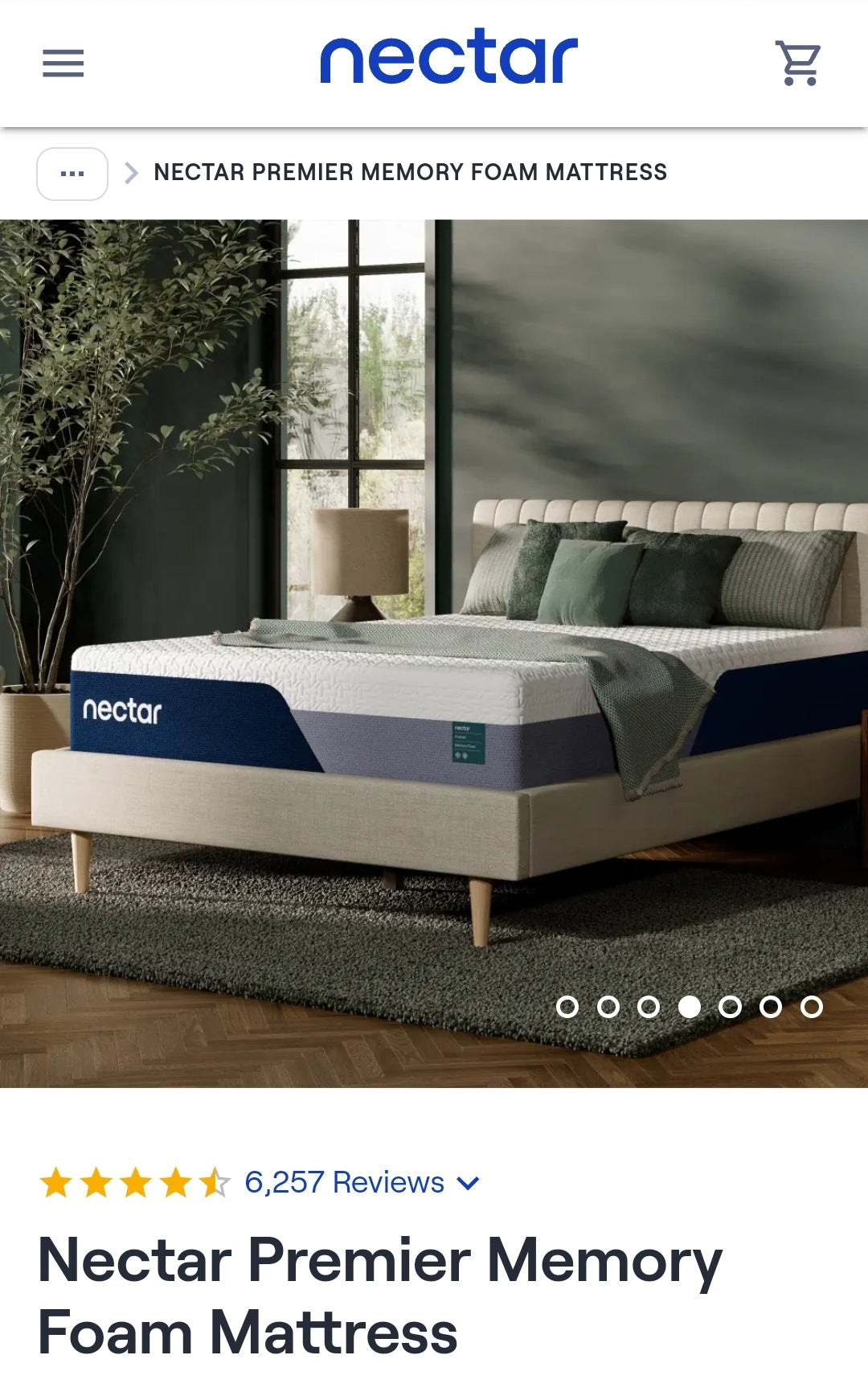 Nectar premier Memory Foam