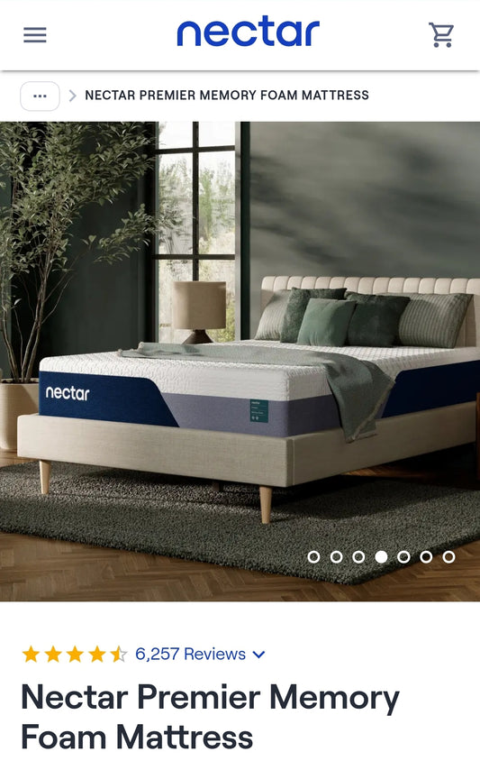 Nectar premier Memory Foam