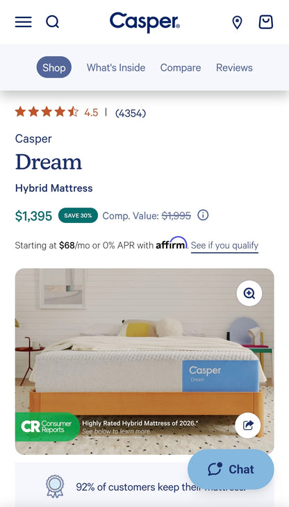 Casper Dream Queen/ Full