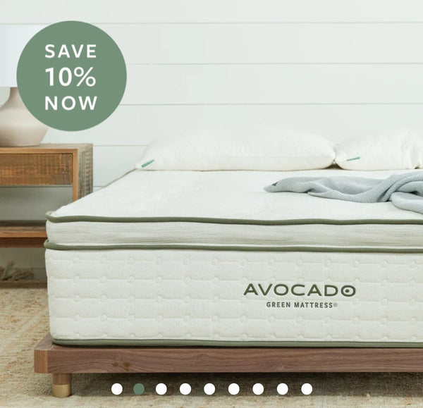 Avocado Green Mattress With Pillow Top Queen/ Full Size