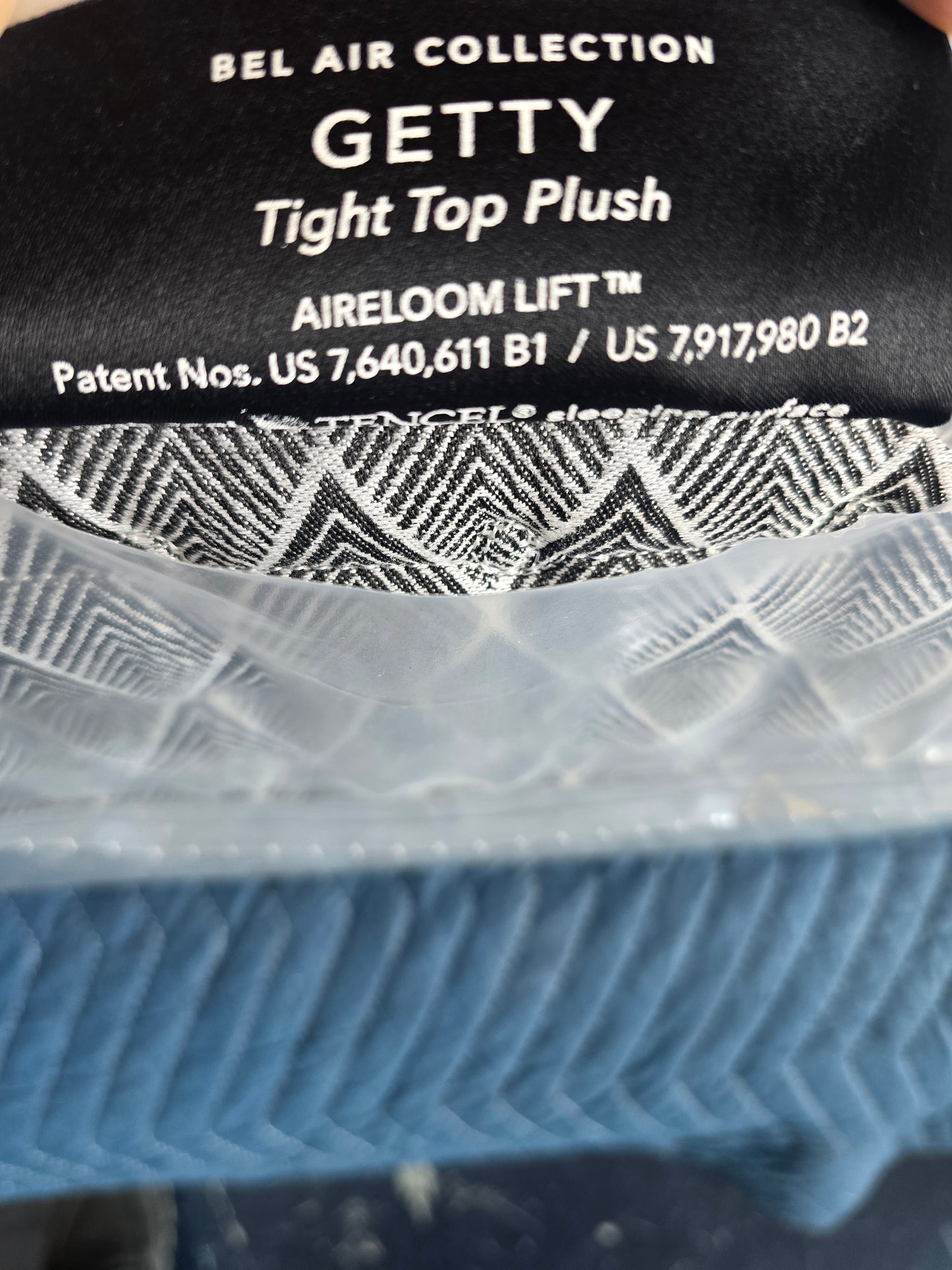 Bel-Air Getty Plush Mattress Tight Top Queen Size