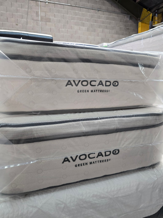 Avocado Green Mattress With Medium Pillow Top Twin-XL