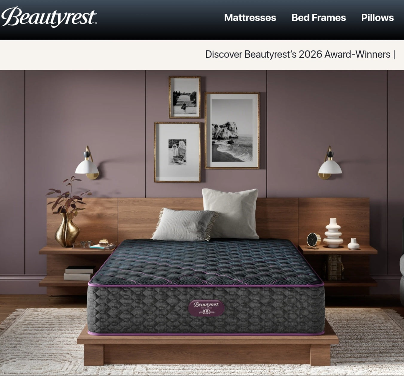 Beautyrest World Class Level Three King/ Cal-King