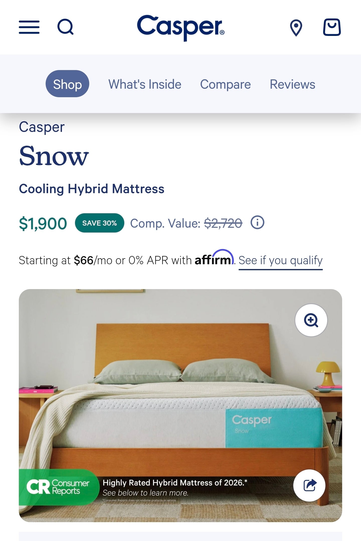 Casper Snow Queen/ Full