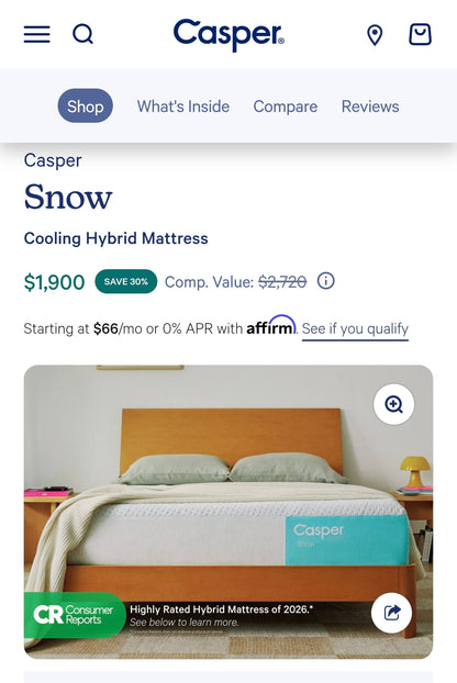Casper Snow Queen/ Full