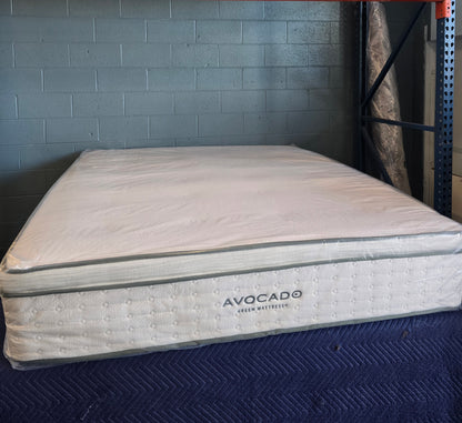 Avocado Green Mattress Pillow Top King/ Cal-King