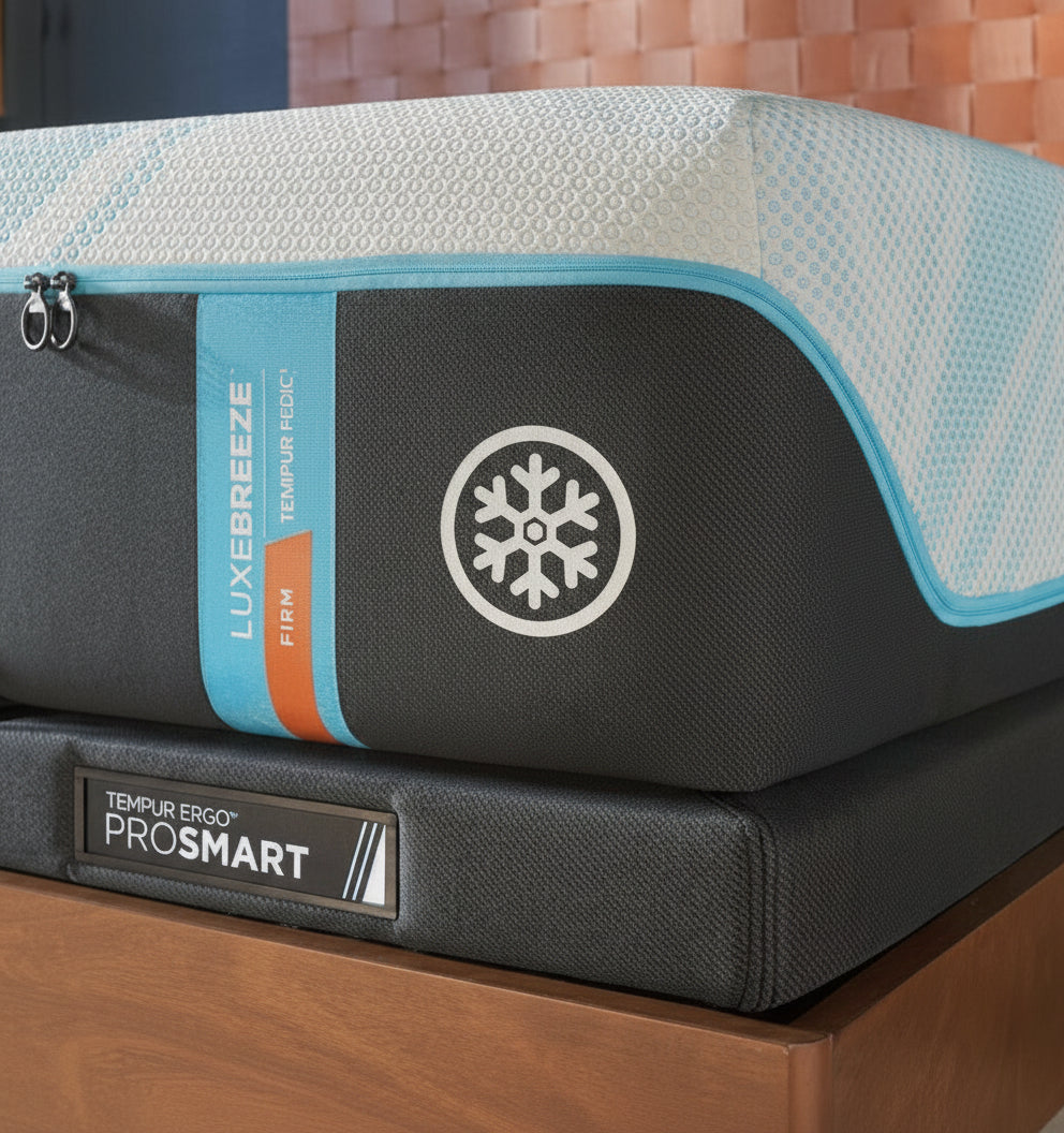 Tempur-Pedic LuxeBreeze Firm 2.0 Queen Mattress – Factory Sealed Box